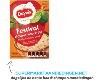 Duyvis Dipsaus mix festival aanbieding