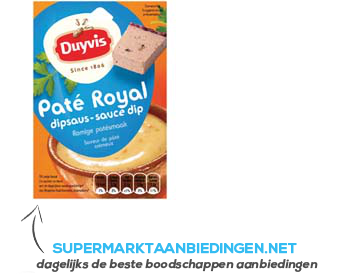 Duyvis Dipsaus mix paté royal aanbieding