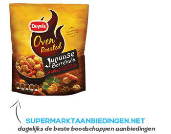 Duyvis Oven roasted Japanse borrelmix aanbieding