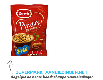 Duyvis Pinda's gezouten aanbieding