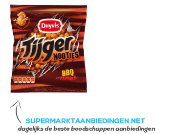 Duyvis Tijgernootjes barbecue-paprika aanbieding