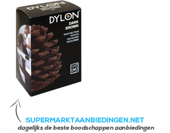 Dylon Kleurvast 11 dark brown aanbieding