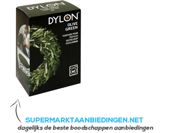 Dylon Kleurvast 34 olive green aanbieding