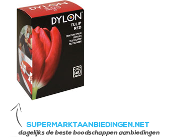 Dylon Kleurvast tulip red aanbieding