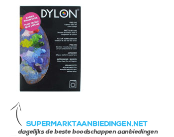 Dylon Pre-dye kleurverwijderaar aanbieding Supermarkt Aanbiedingen