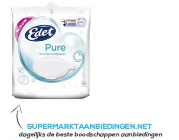Complex heel Tegen Edet Pure vochtig toiletpapier aanbieding | Supermarkt Aanbiedingen