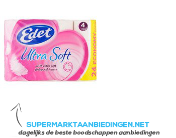 Edet Toiletpapier 4-laags aanbieding