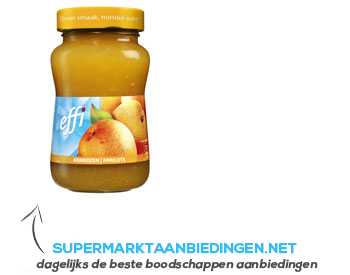 Effi Jam abrikozen aanbieding