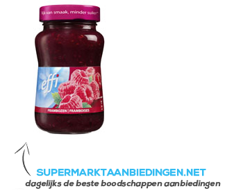 Effi Jam frambozen aanbieding