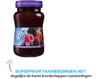 Effi Jam woudvruchten aanbieding