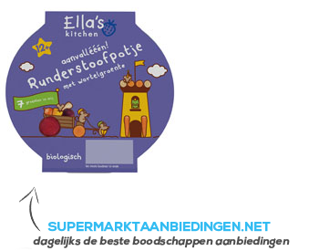 Ella’s Kitchen 12 Runderstoof aanbieding