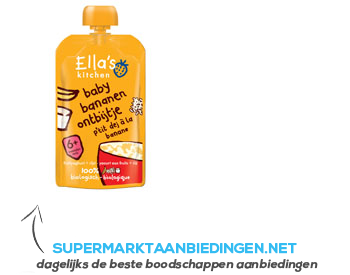 Ella’s Kitchen Bananen ontbijtje 6 mnd aanbieding