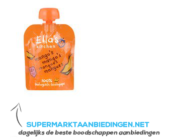 Ella's Kitchen Mango's 4 aanbieding