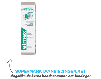 Elmex Sensitive professional tandpasta aanbieding