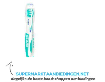 Elmex Sensitive tandenborstel aanbieding
