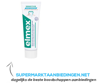 Elmex Sensitive white aanbieding