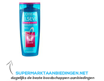 Elseve Shampoo fibralogy aanbieding