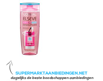Elseve Shampoo nutri-gloss crystal aanbieding