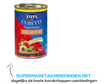 Elvea Cubetti tomatenblokjes verse groenten aanbieding