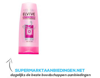 Elvive Nutri-gloss crèmespoeling aanbieding