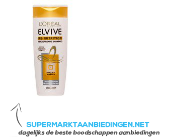 Elvive Re-nutrition shampoo aanbieding