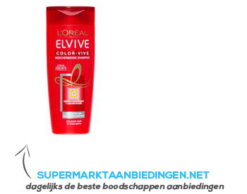 Elvive Shampoo color-vive aanbieding