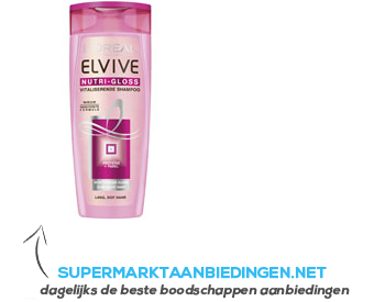 Elvive Shampoo nutri-gloss aanbieding