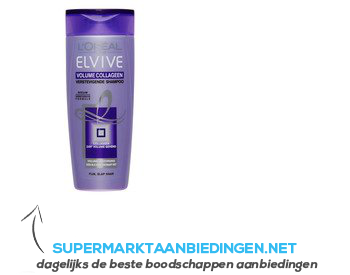 Elvive Volume collageen shampoo aanbieding