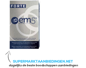 EM5 Erectomedium forte capsules aanbieding