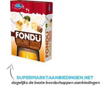 Emmi Zwitserse kaasfondue classic