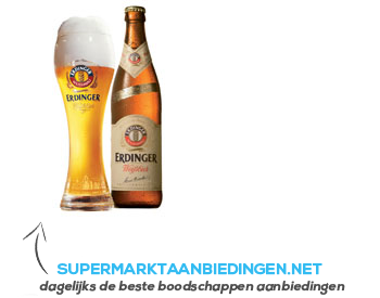 Erdinger Weissbier aanbieding