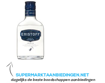 Eristoff Vodka mini aanbieding