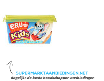 ERU Kids smeerkaas aanbieding