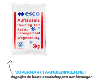 Esco strooizout aanbieding