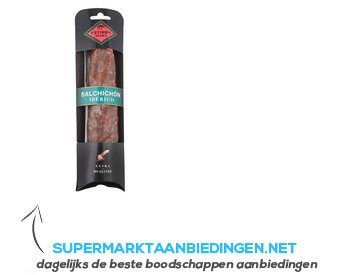 Estirpe Negra Salchichón Iberico aanbieding