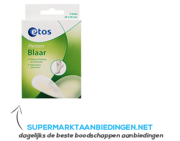 Etos Blaarpleister M aanbieding