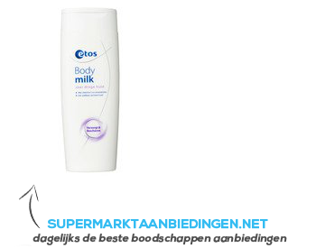 Etos Bodymilk zeer droge huid aanbieding