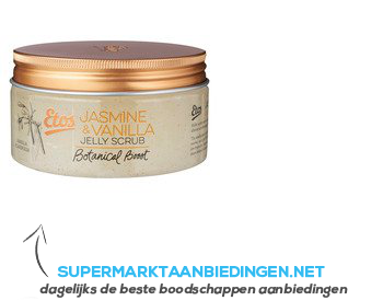 Etos Botanical Jasmine & vanille scrub aanbieding