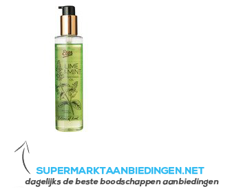 Etos Botanical Lime & mint shower oil aanbieding