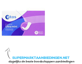 Etos Control ultra mini aanbieding