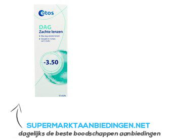 Etos Daglenzen -3,50 aanbieding