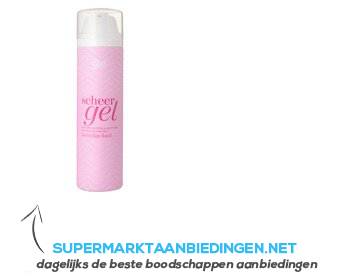 Etos Dames scheergel sensitive aanbieding