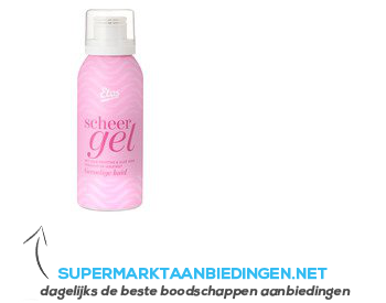 Etos Dames scheergel sensitive mini aanbieding