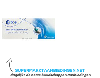Etos Diareeremmer 2 mg capsules aanbieding