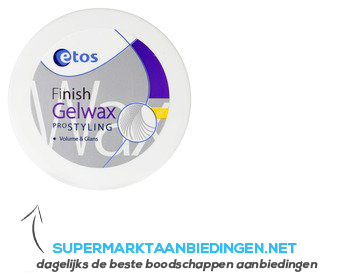 Etos Finish gelwax pro styling aanbieding