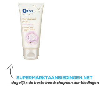 Etos Hand & nagel lotion aanbieding