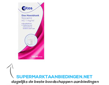 Etos Hoestdrank noscapine aanbieding