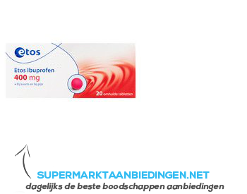 Etos Ibuprofen 400 mg aanbieding