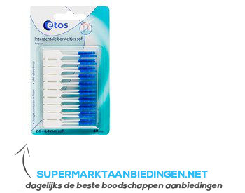 Etos Interdental sticks aanbieding