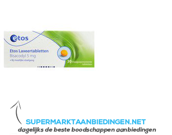 Etos Laxeertabletten aanbieding